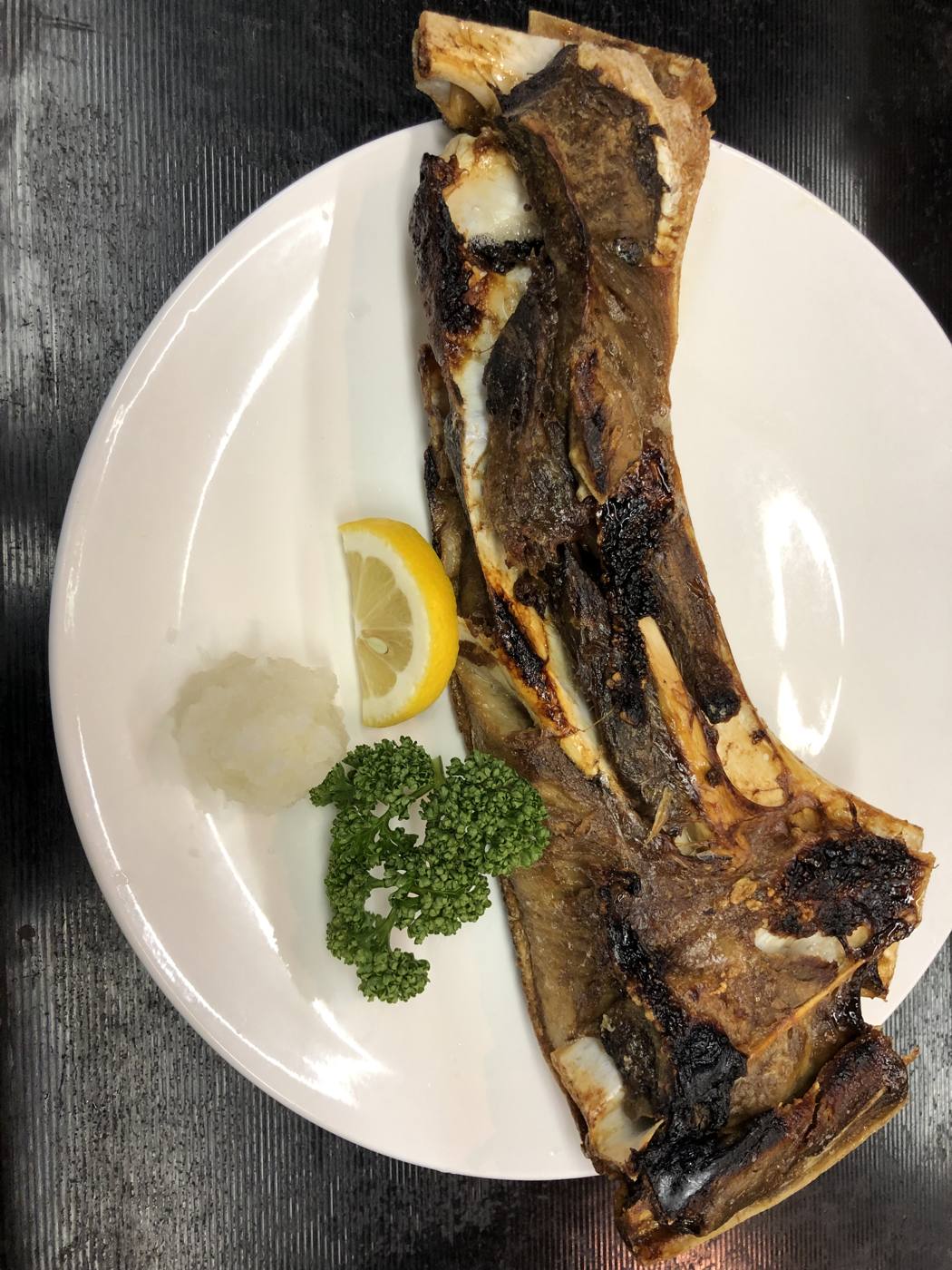 マグロカマ焼き